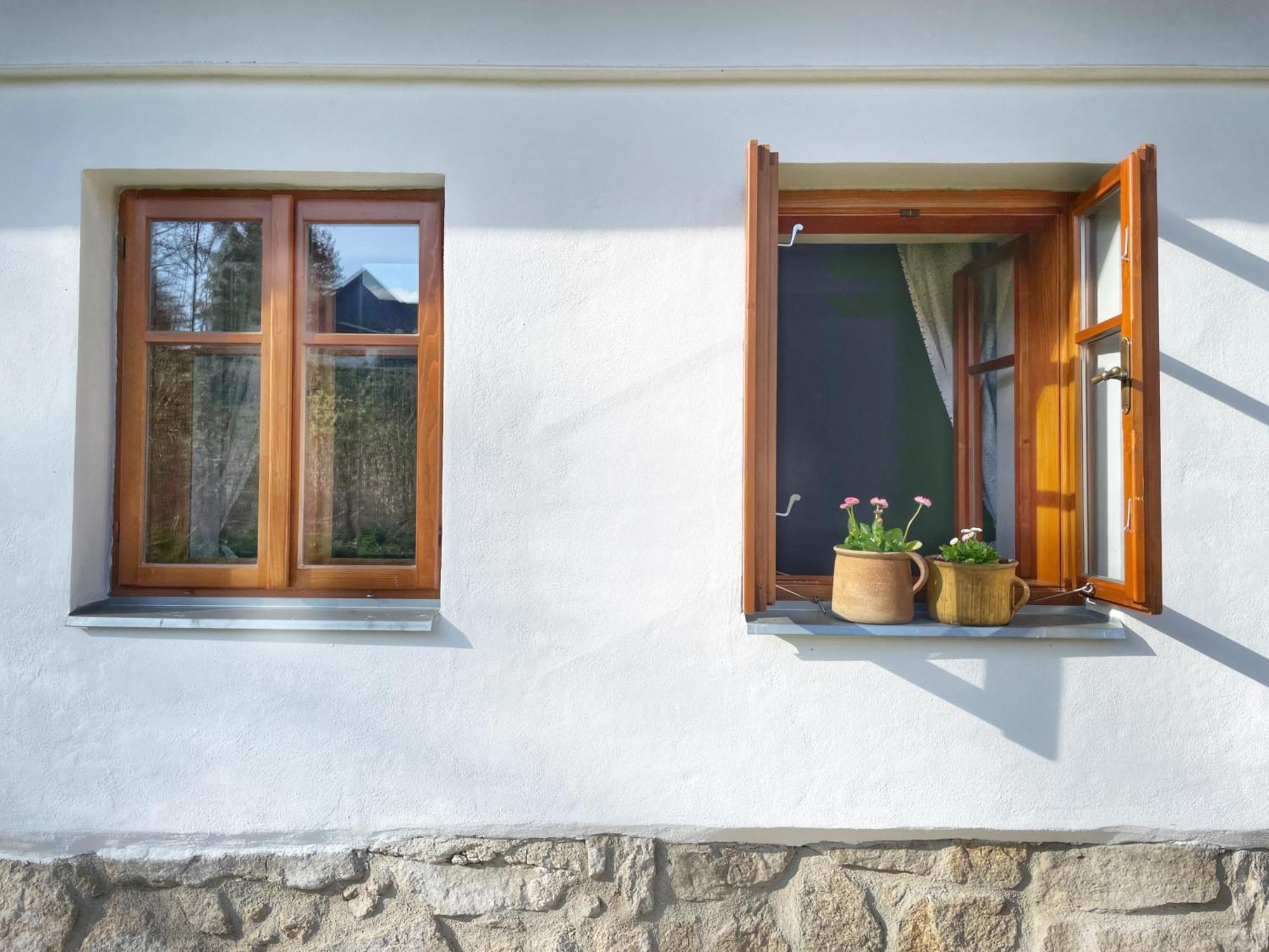 Chalupa Nový Vojířov čp. 27 Nová Bystřice Exterior foto